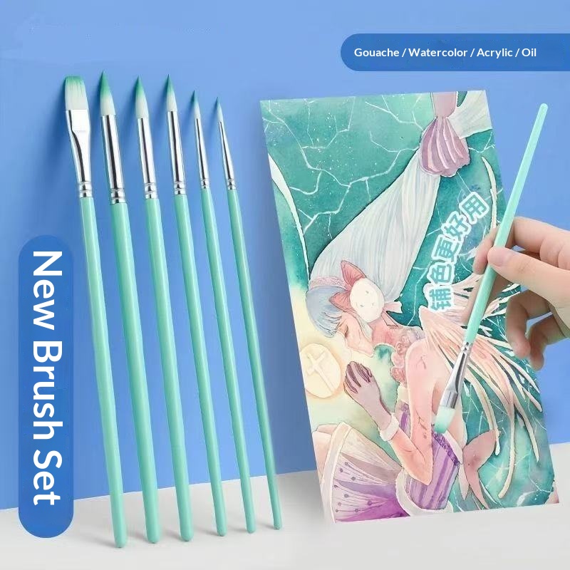 6 Parça Set Naylon Uçlu Sulubo - Gouache Paint Set incelemesi ve fiyatı